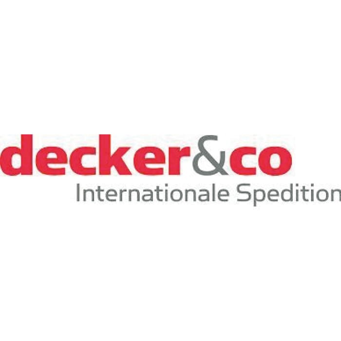 logo decker & co spedition achern
